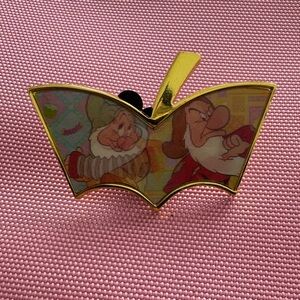 Loungefly Disney Snow White and the Seven Dwarfs Lenticular Apple Pin